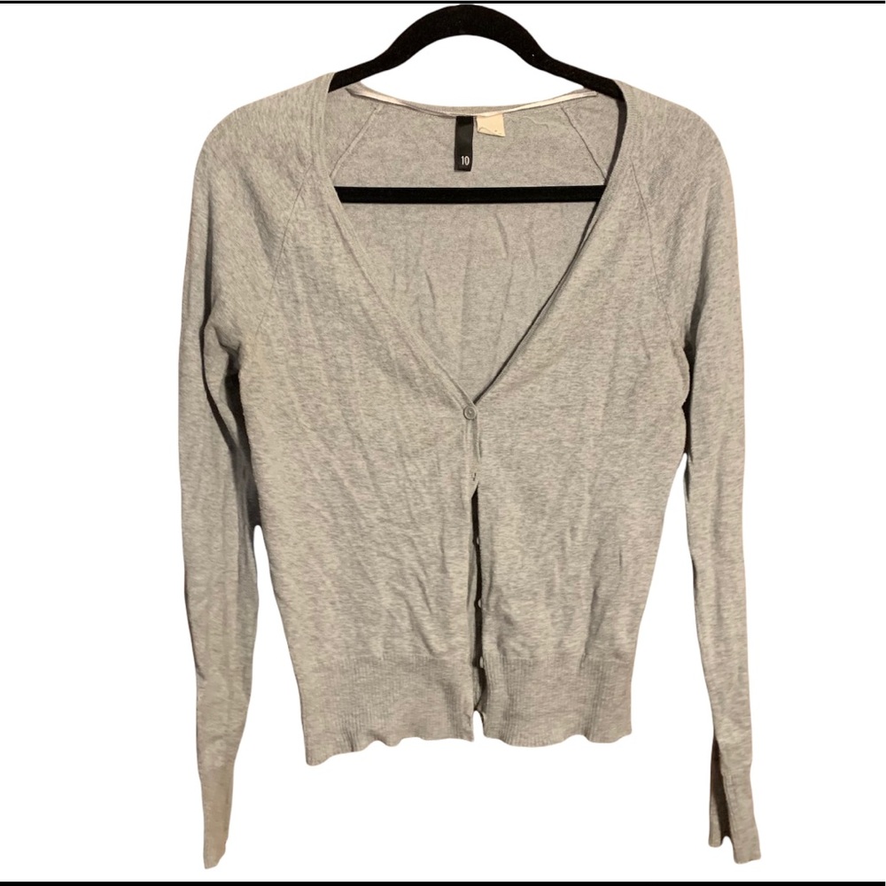 H&M Grey Cardigan